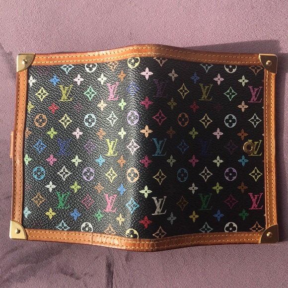 Louis Vuitton Black Multicolor Agenda in Pm - Picture 3 of 10